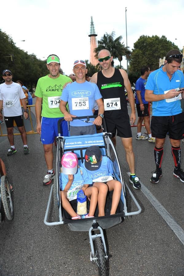 La carrera solidaria &#039;Kilómetros con causa&#039;, en imágenes