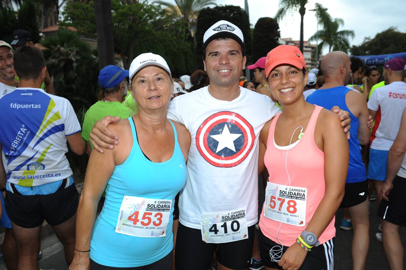 La carrera solidaria &#039;Kilómetros con causa&#039;, en imágenes