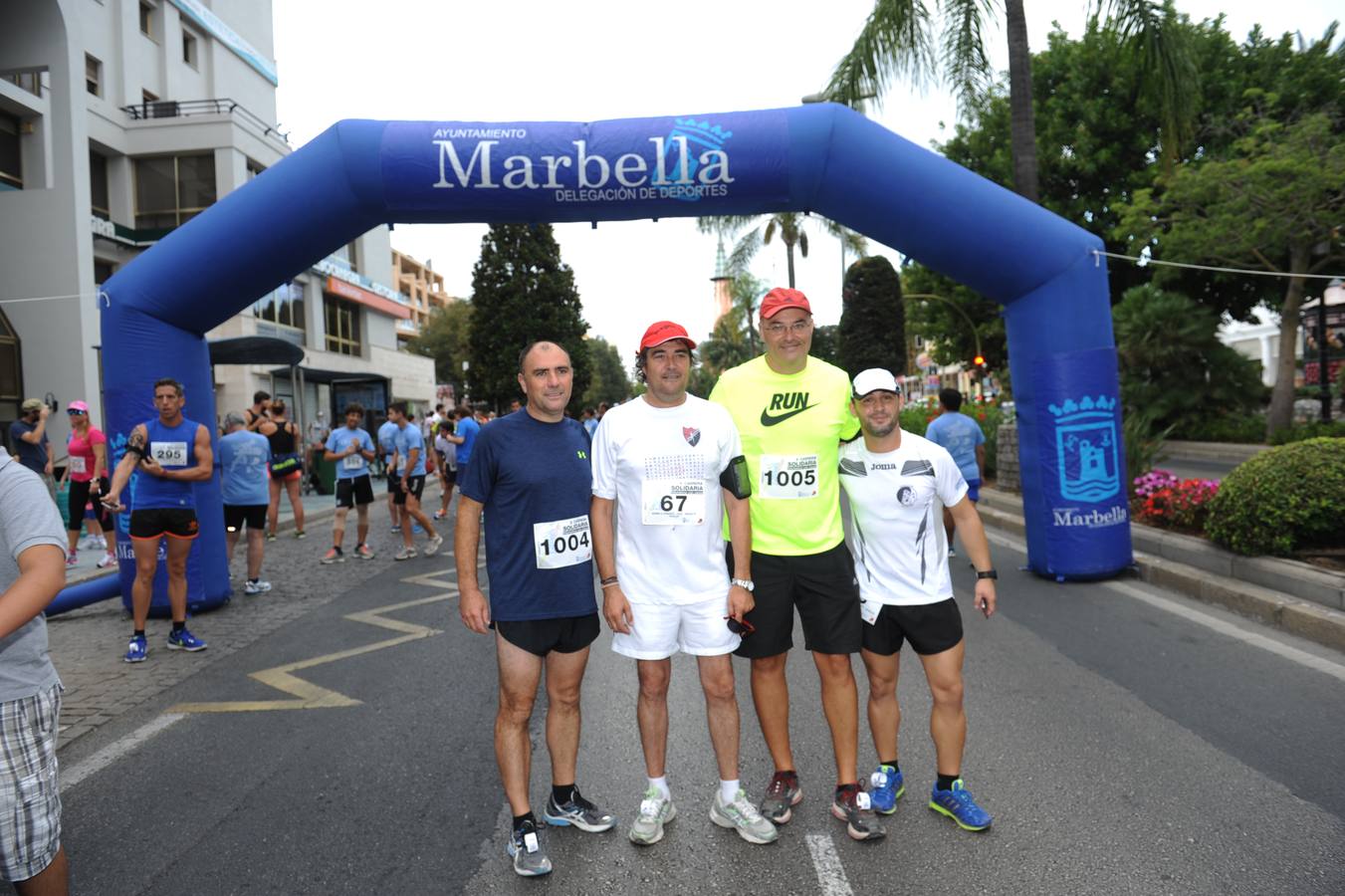 La carrera solidaria &#039;Kilómetros con causa&#039;, en imágenes