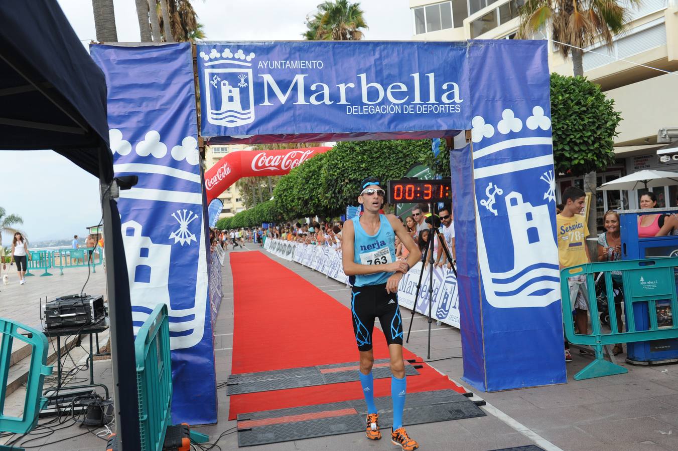 La carrera solidaria &#039;Kilómetros con causa&#039;, en imágenes