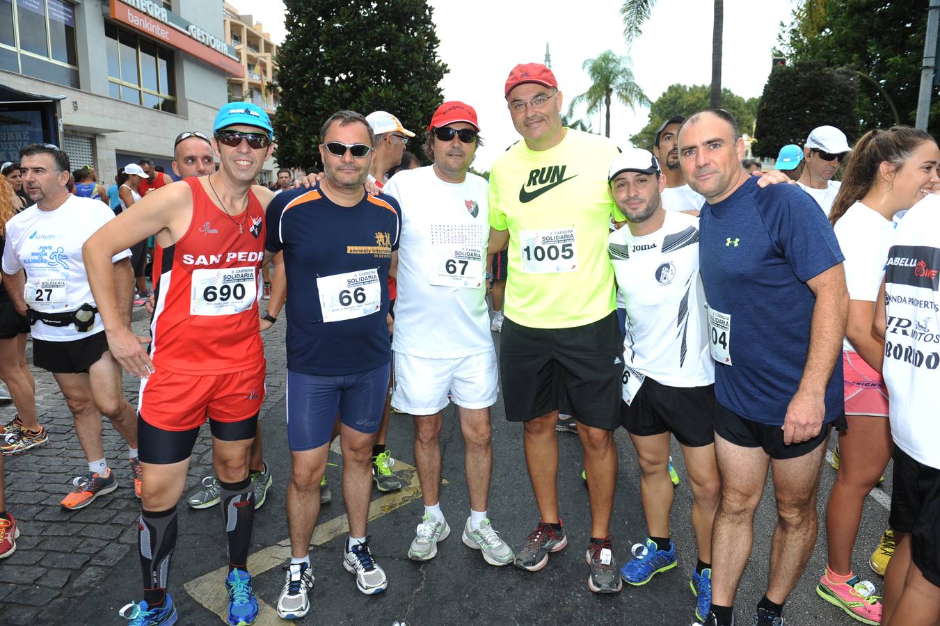 La carrera solidaria &#039;Kilómetros con causa&#039;, en imágenes