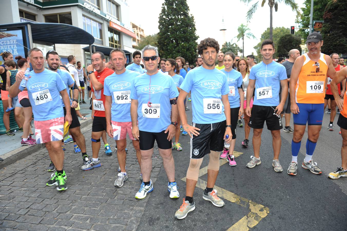 La carrera solidaria &#039;Kilómetros con causa&#039;, en imágenes