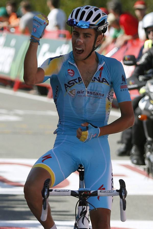 Fabio Aru logra la victoria en San Miguel de Aralar