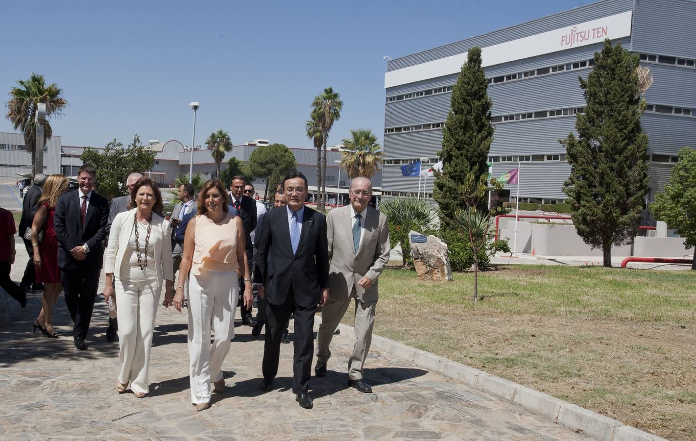 Las mejores imágenes de la visita de Susana Díaz