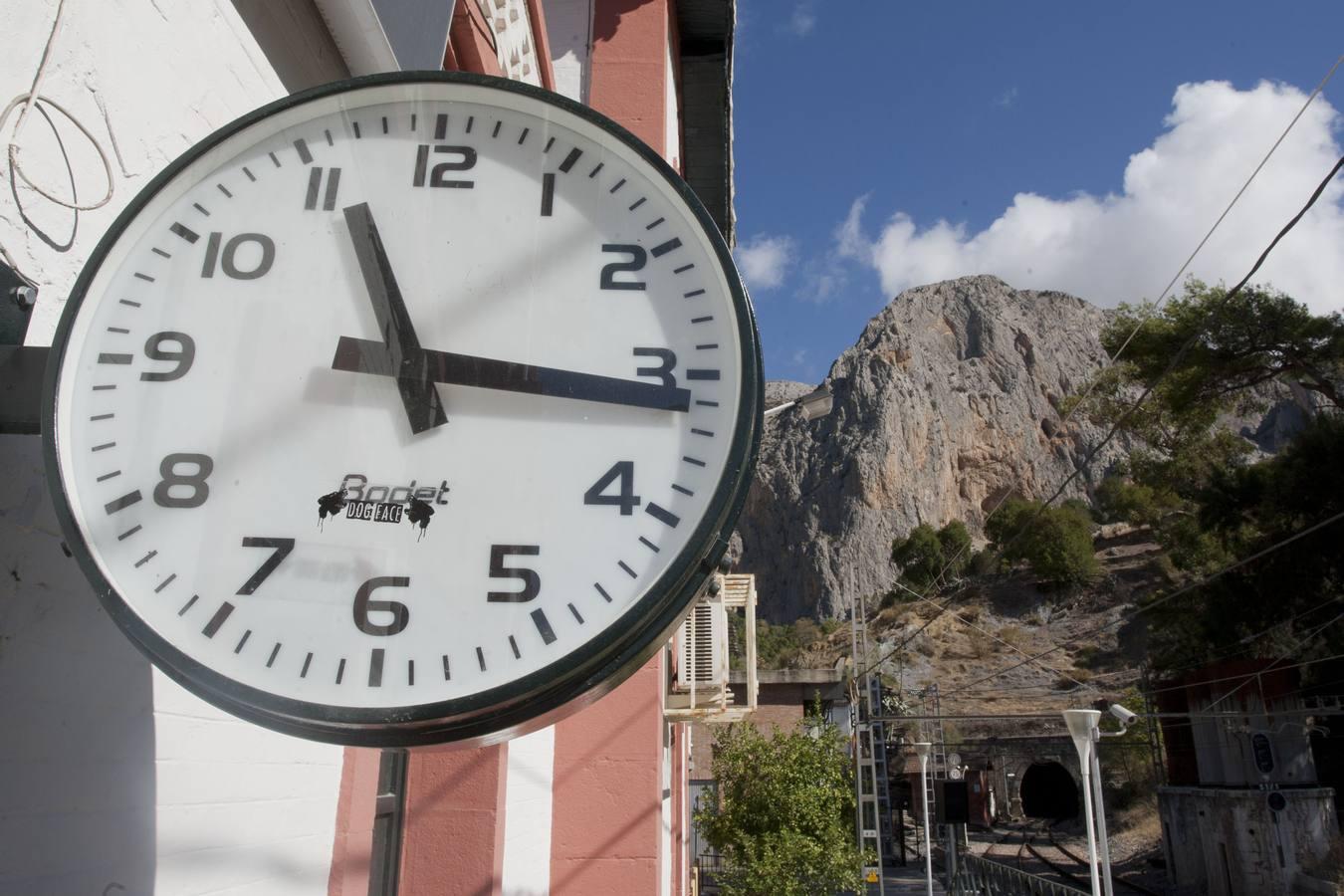 Fotos del avance de las obras en el Caminito del Rey