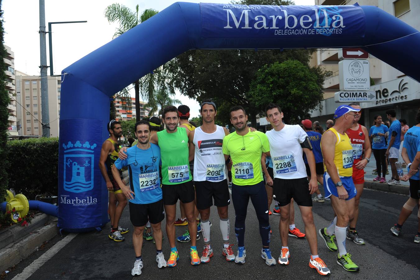 Participantes de la Media Maratón Ciudad de Marbella