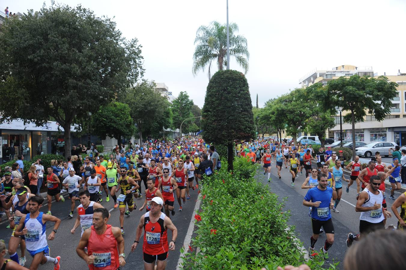 Participantes de la Media Maratón Ciudad de Marbella