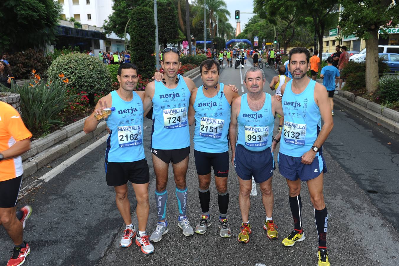 Participantes de la Media Maratón Ciudad de Marbella
