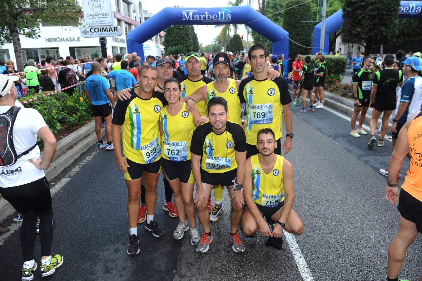 Participantes de la Media Maratón Ciudad de Marbella