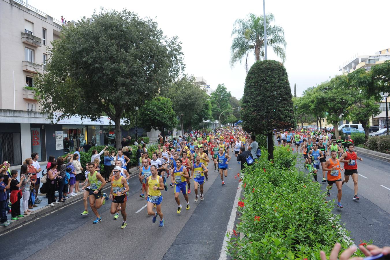 Participantes de la Media Maratón Ciudad de Marbella