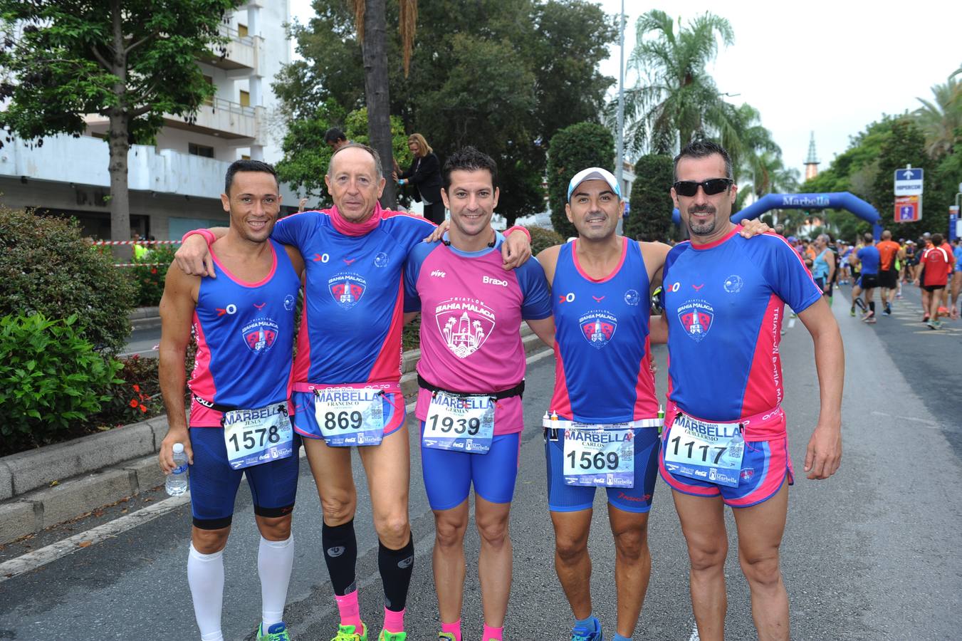 Participantes de la Media Maratón Ciudad de Marbella