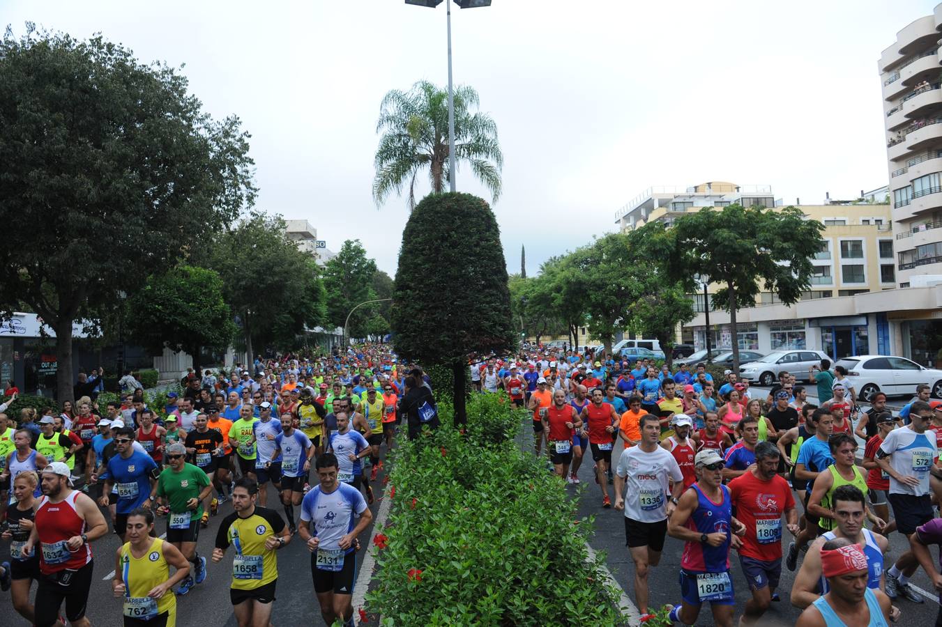 Participantes de la Media Maratón Ciudad de Marbella