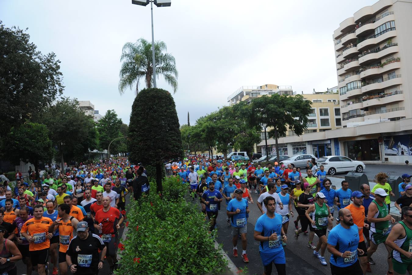 Participantes de la Media Maratón Ciudad de Marbella