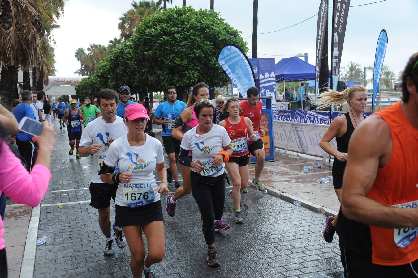Participantes de la Media Maratón Ciudad de Marbella