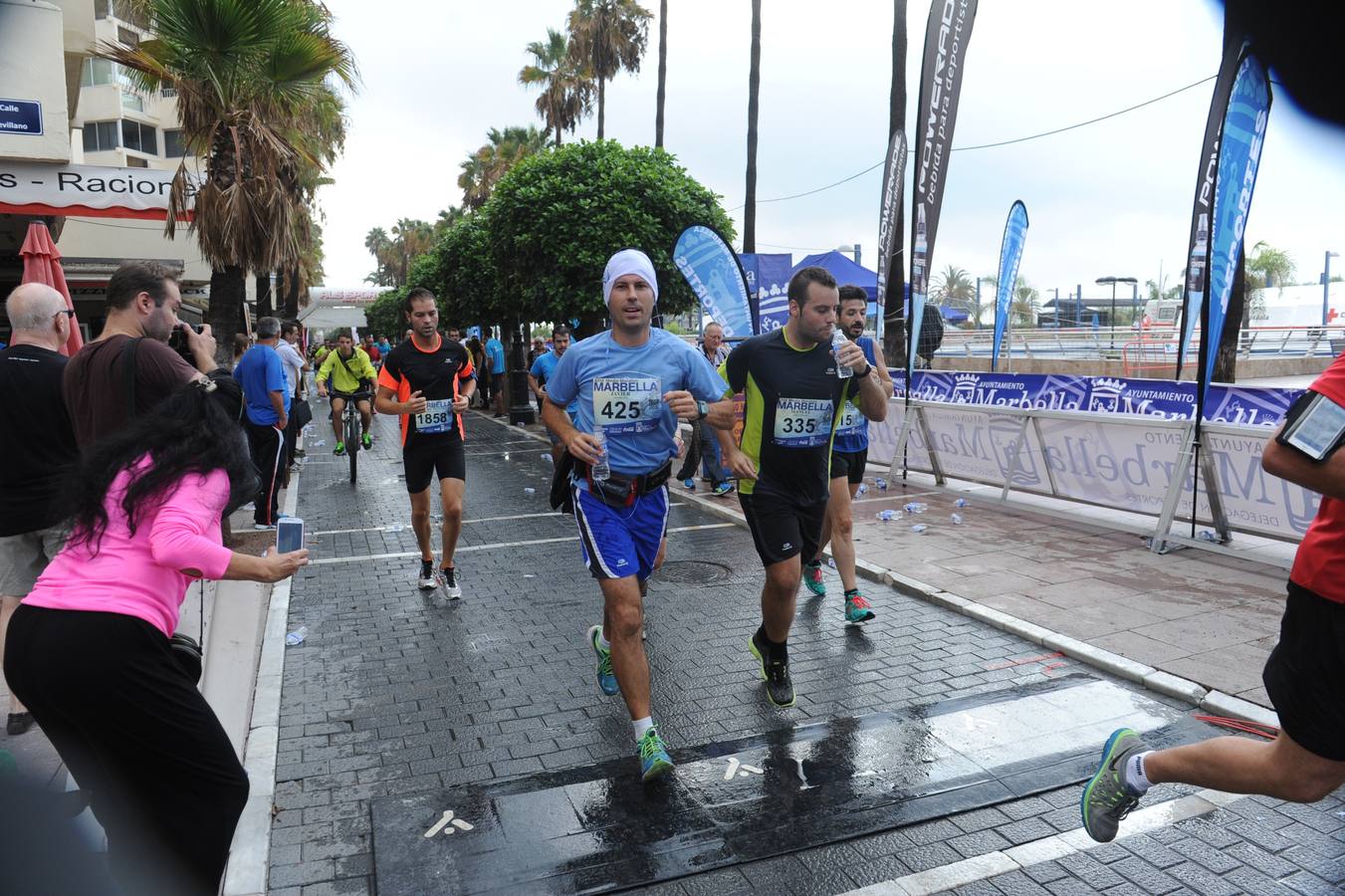 Participantes de la Media Maratón Ciudad de Marbella