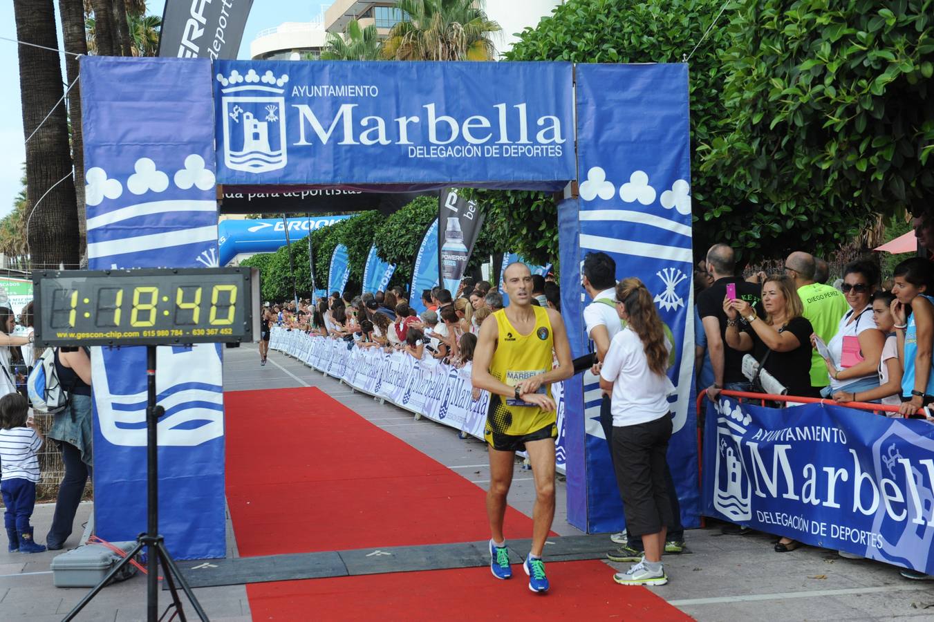 Las mejores imágenes de la Media Maratón Ciudad de Marbella