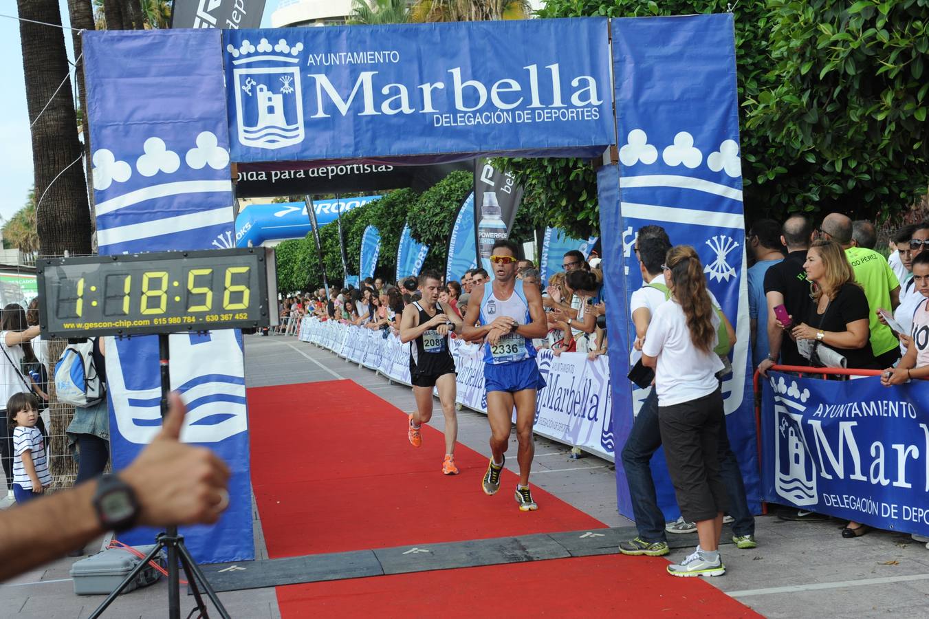 Las mejores imágenes de la Media Maratón Ciudad de Marbella