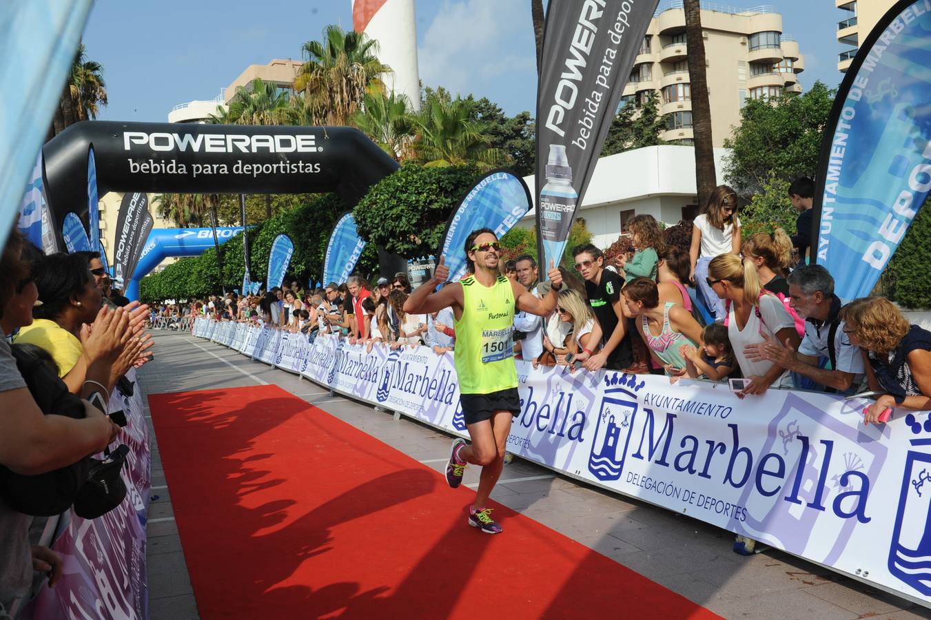 Las mejores imágenes de la Media Maratón Ciudad de Marbella