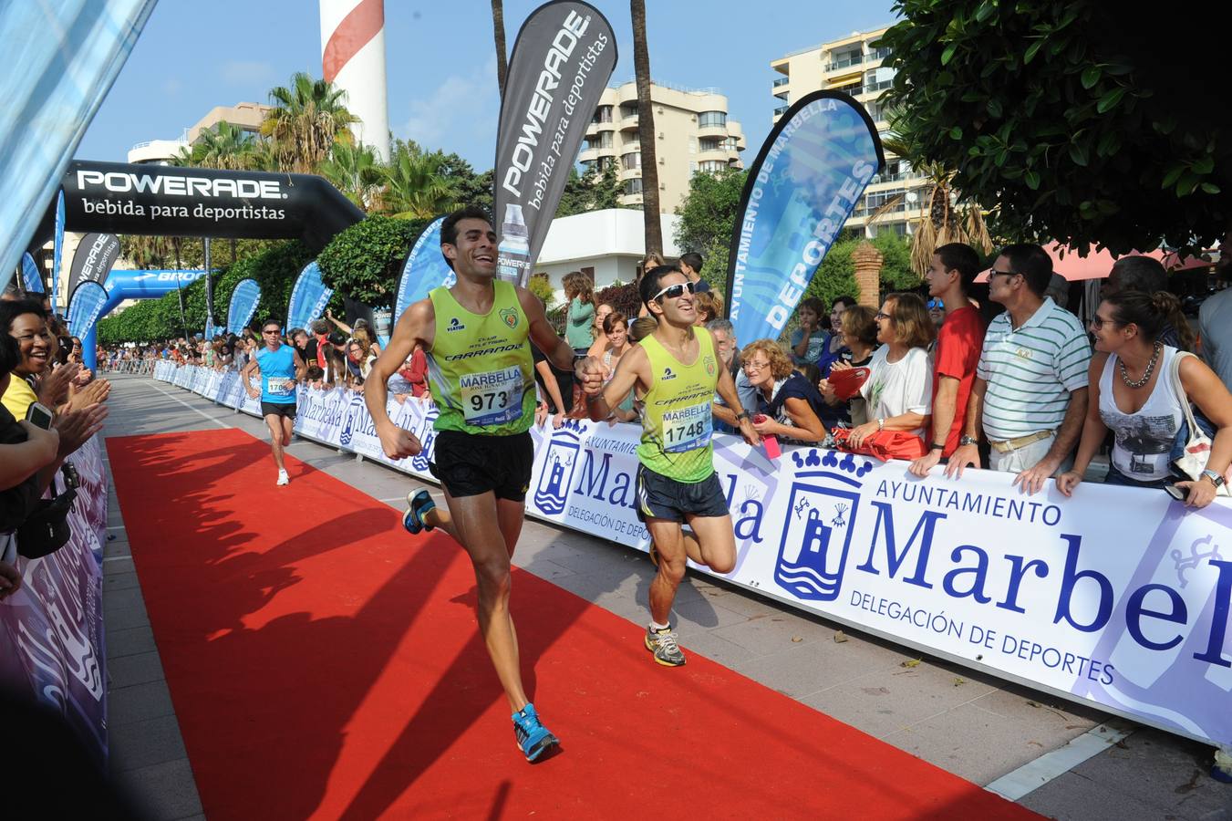 Las mejores imágenes de la Media Maratón Ciudad de Marbella
