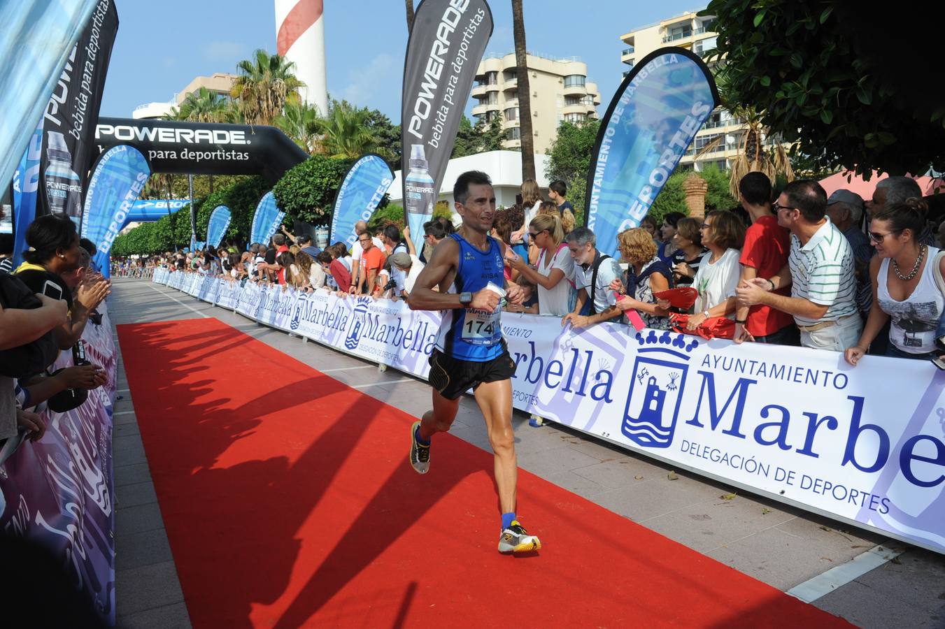 Las mejores imágenes de la Media Maratón Ciudad de Marbella