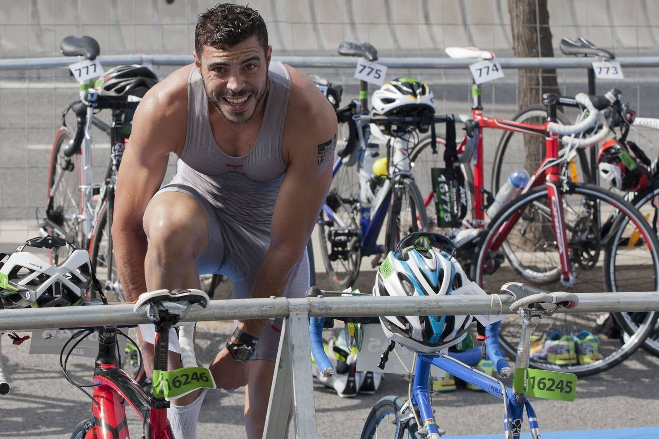 Fotos de la quinta edición del Triatlón de Málaga