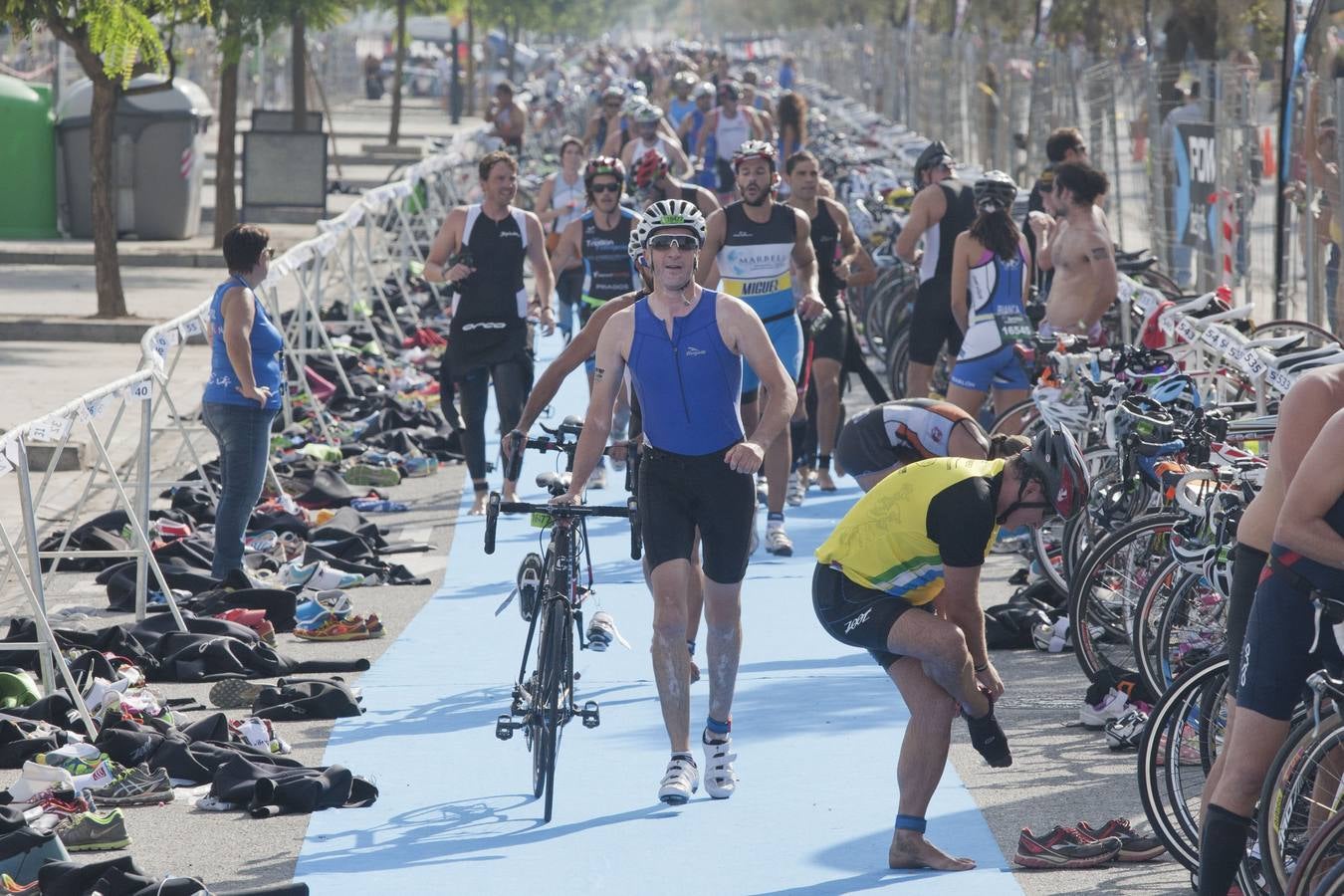 Fotos de la quinta edición del Triatlón de Málaga