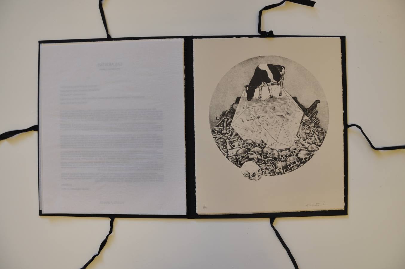 La carpeta de Lafont se ha editado para la feria Estampa.