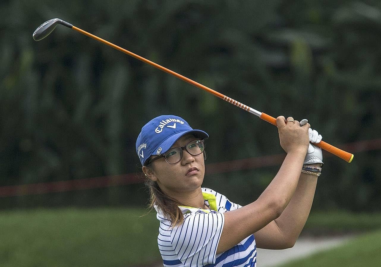 La golfista Lydia Ko.