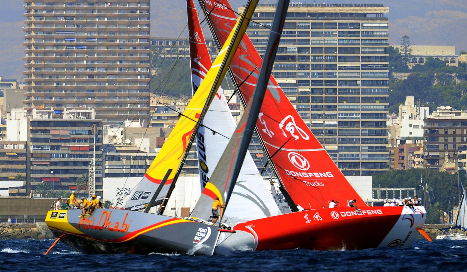 La Volvo Ocean Race, todo un espectáculo