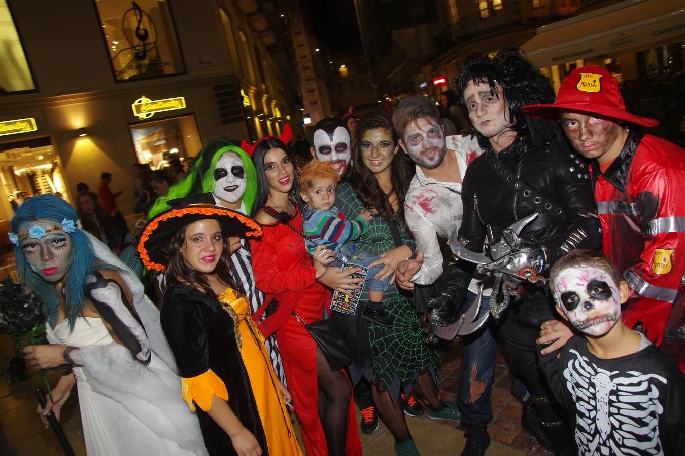 Grupos de amigos que dan miedo en Halloween