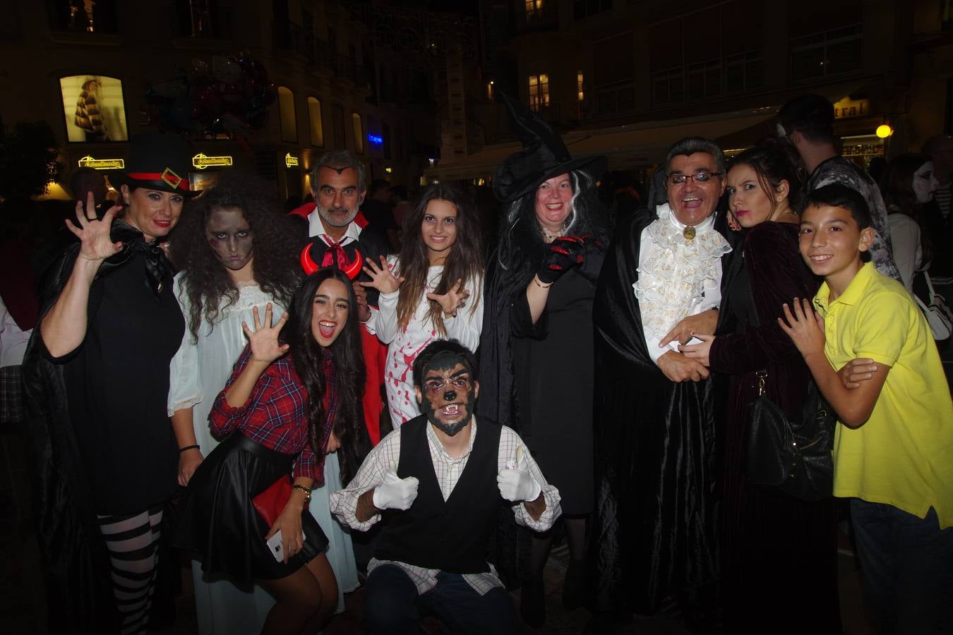 Grupos de amigos que dan miedo en Halloween