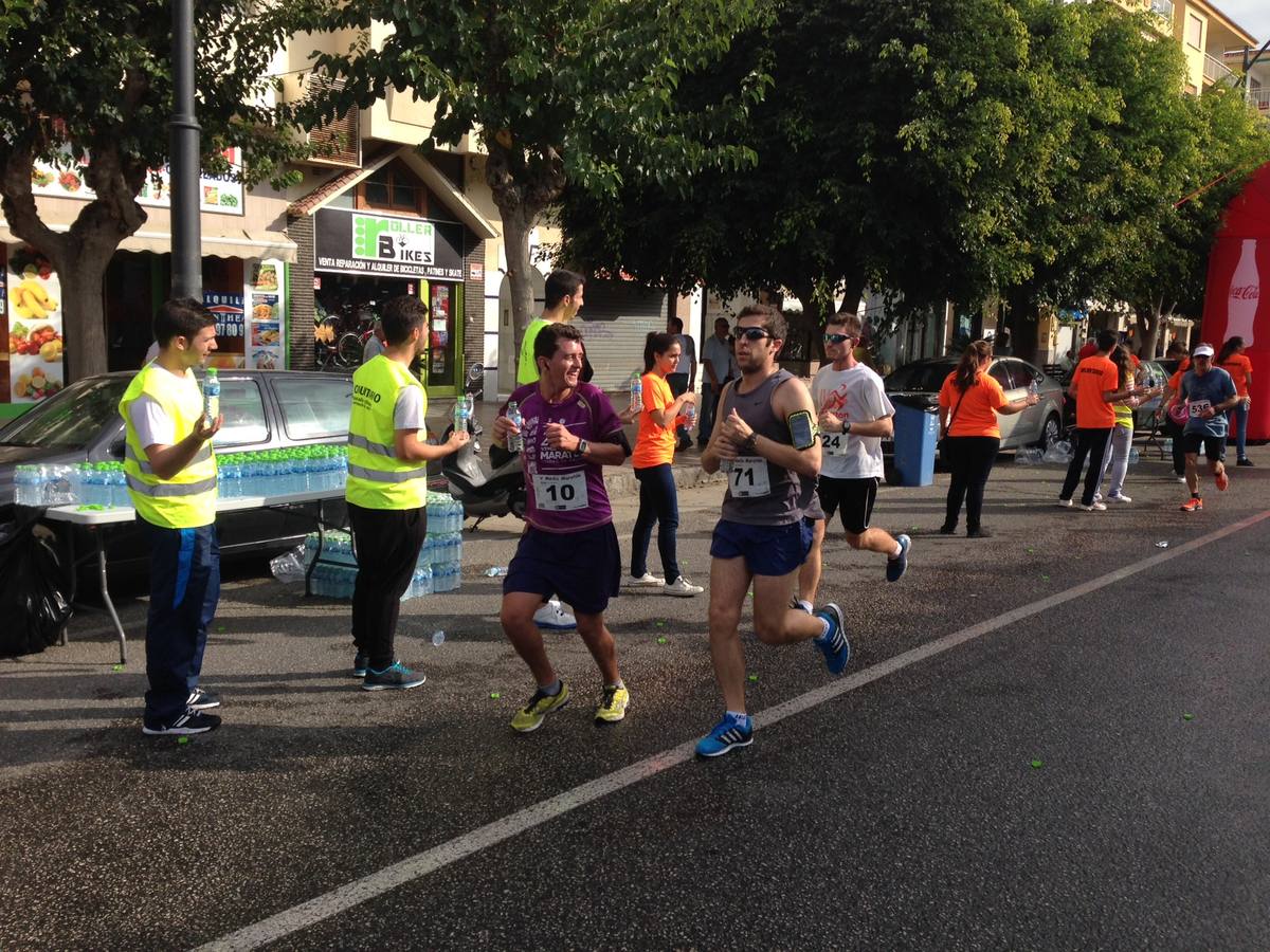 Participantes en la Media Maratón de Rincón de la Victoria