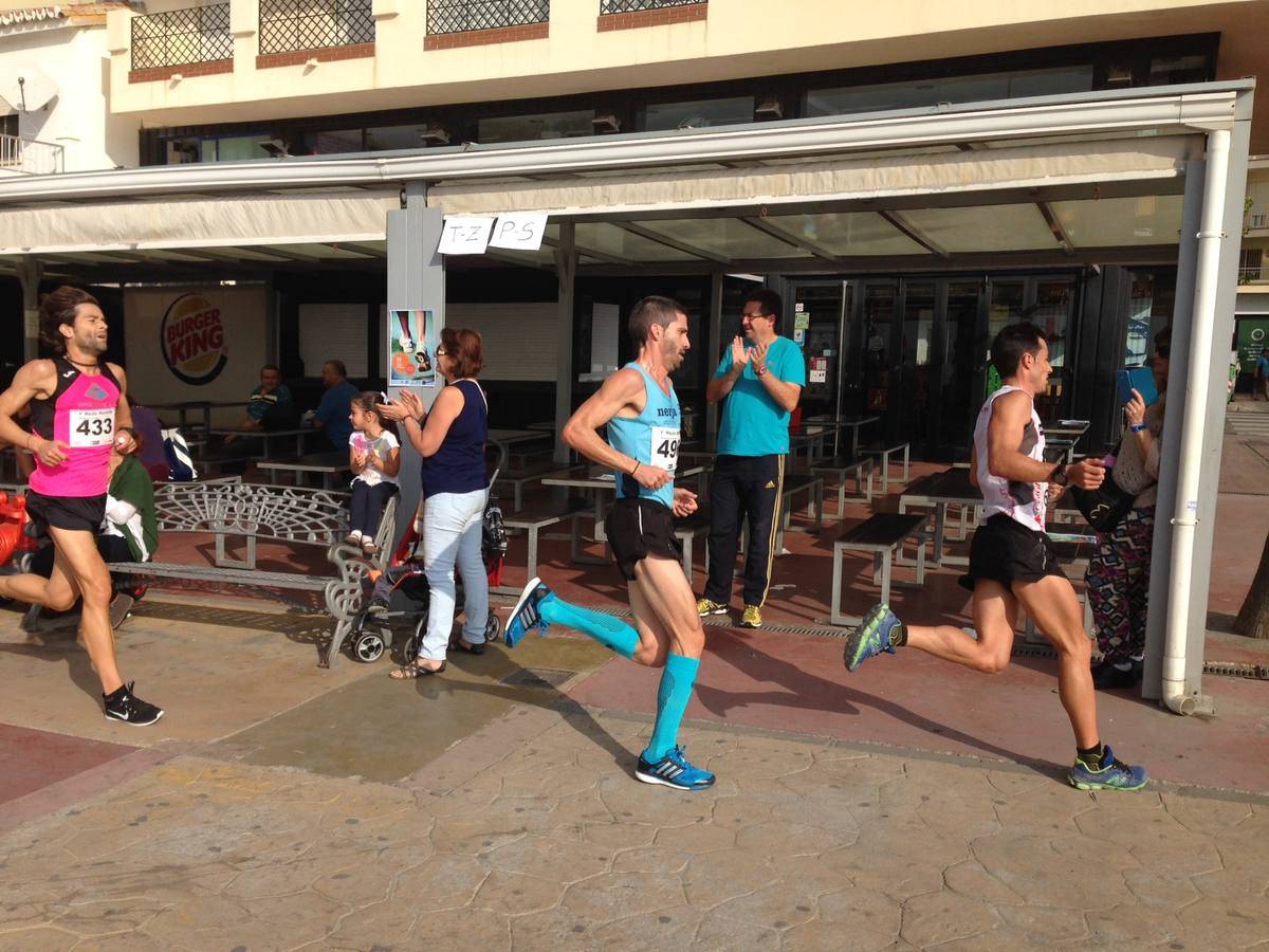 Participantes en la Media Maratón de Rincón de la Victoria