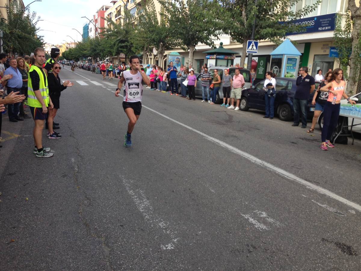 Participantes en la Media Maratón de Rincón de la Victoria