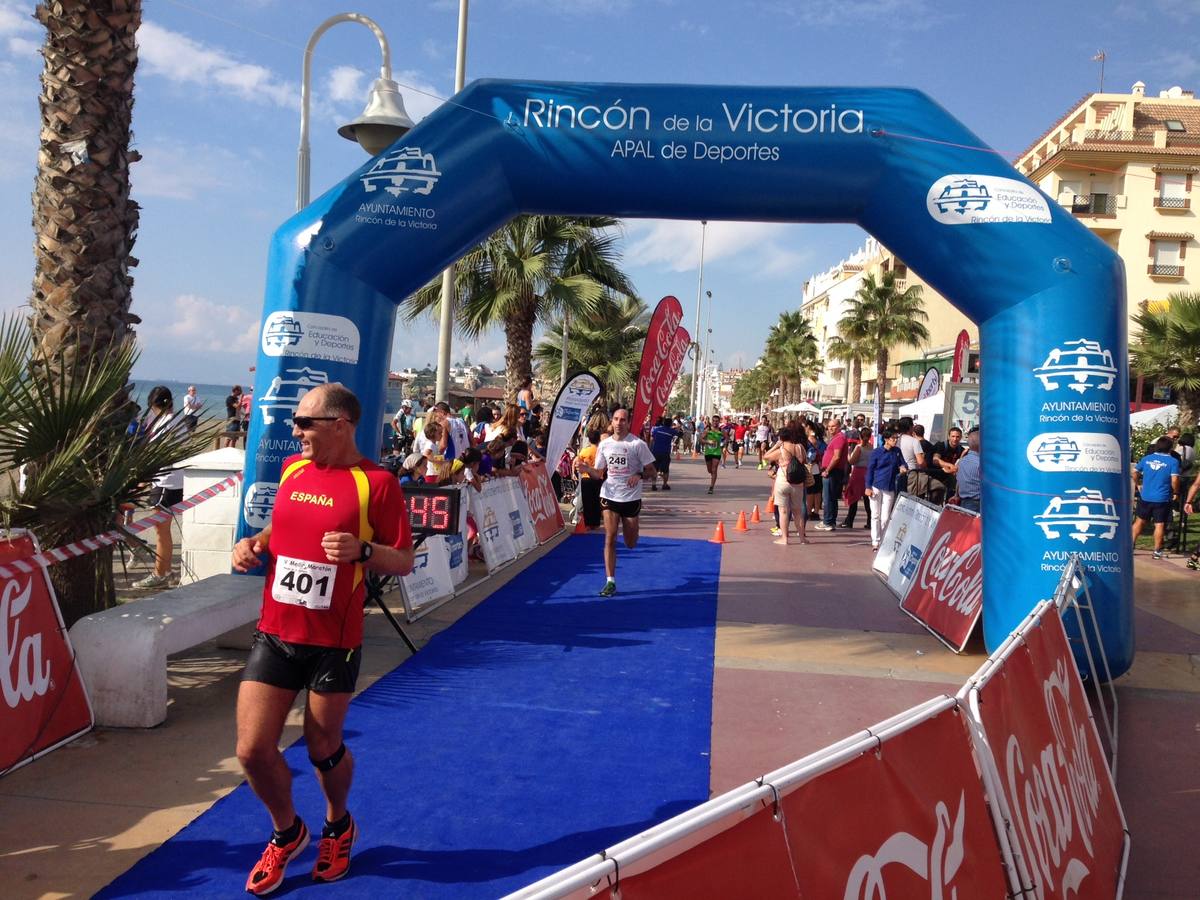 Participantes en la Media Maratón de Rincón de la Victoria (y II)