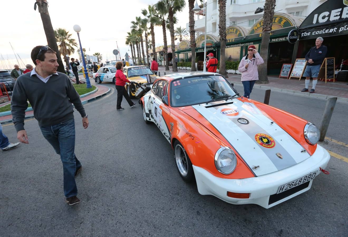 El Rally Gibralfaro calienta motores en Puerto Marina