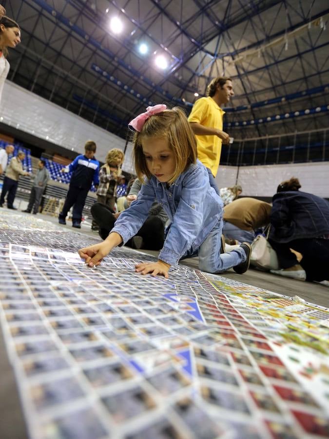 Málaga intenta batir un récord mundial de sellos