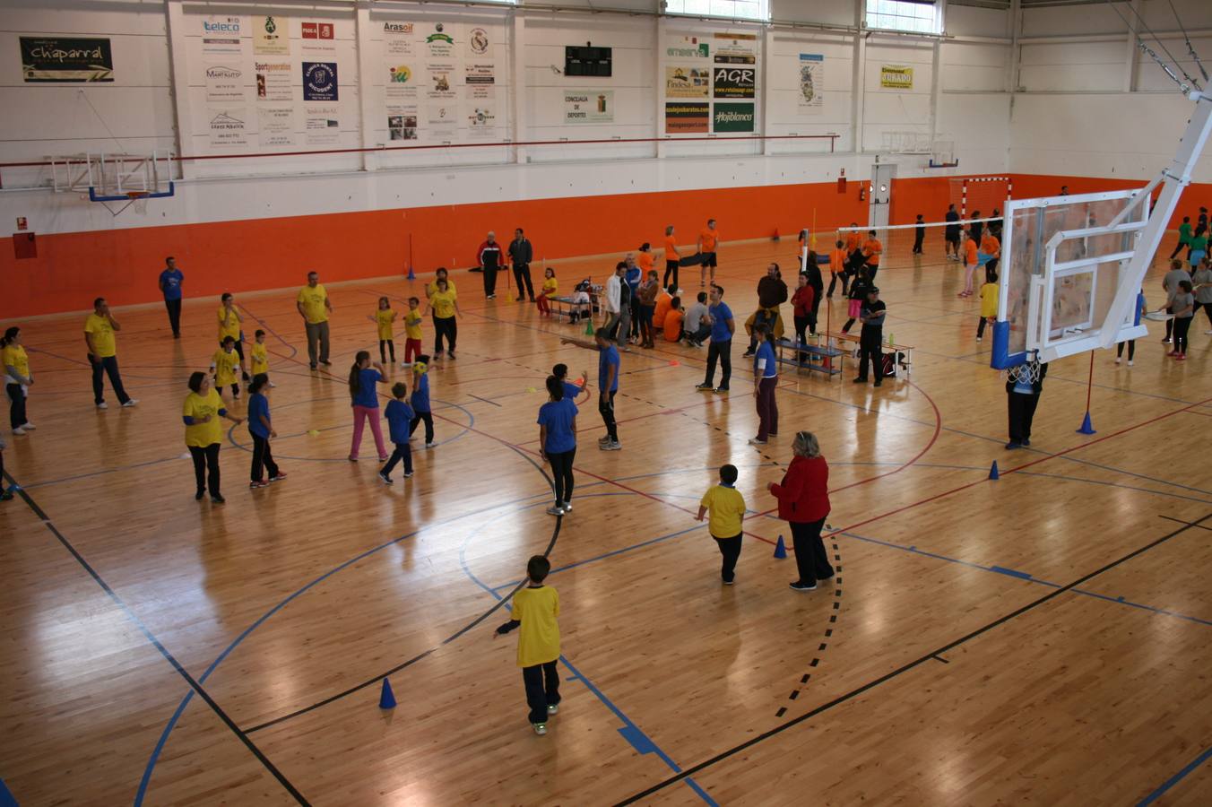 Juegos deportivos en familia en Villanueva de Algaidas