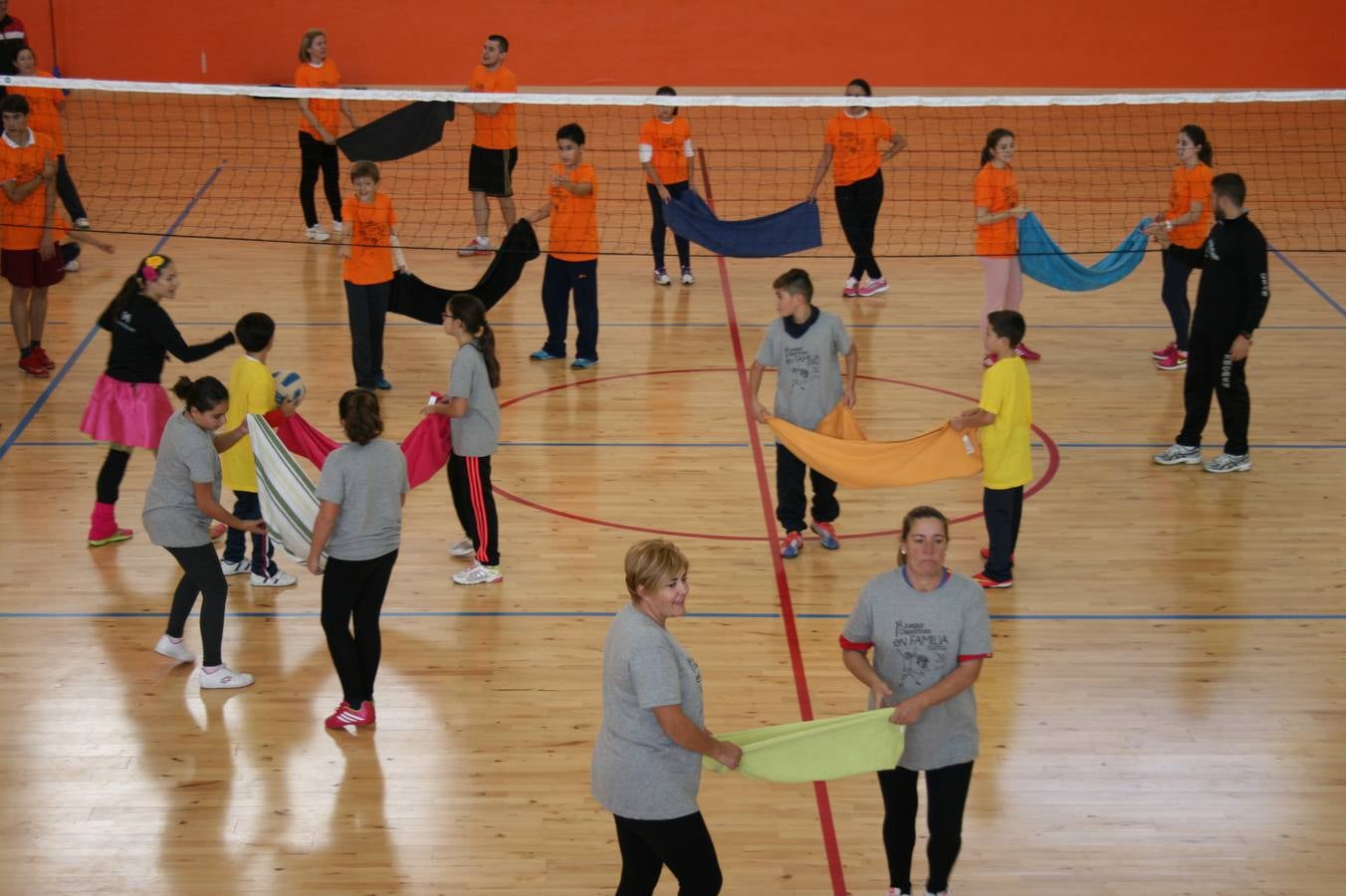 Juegos deportivos en familia en Villanueva de Algaidas