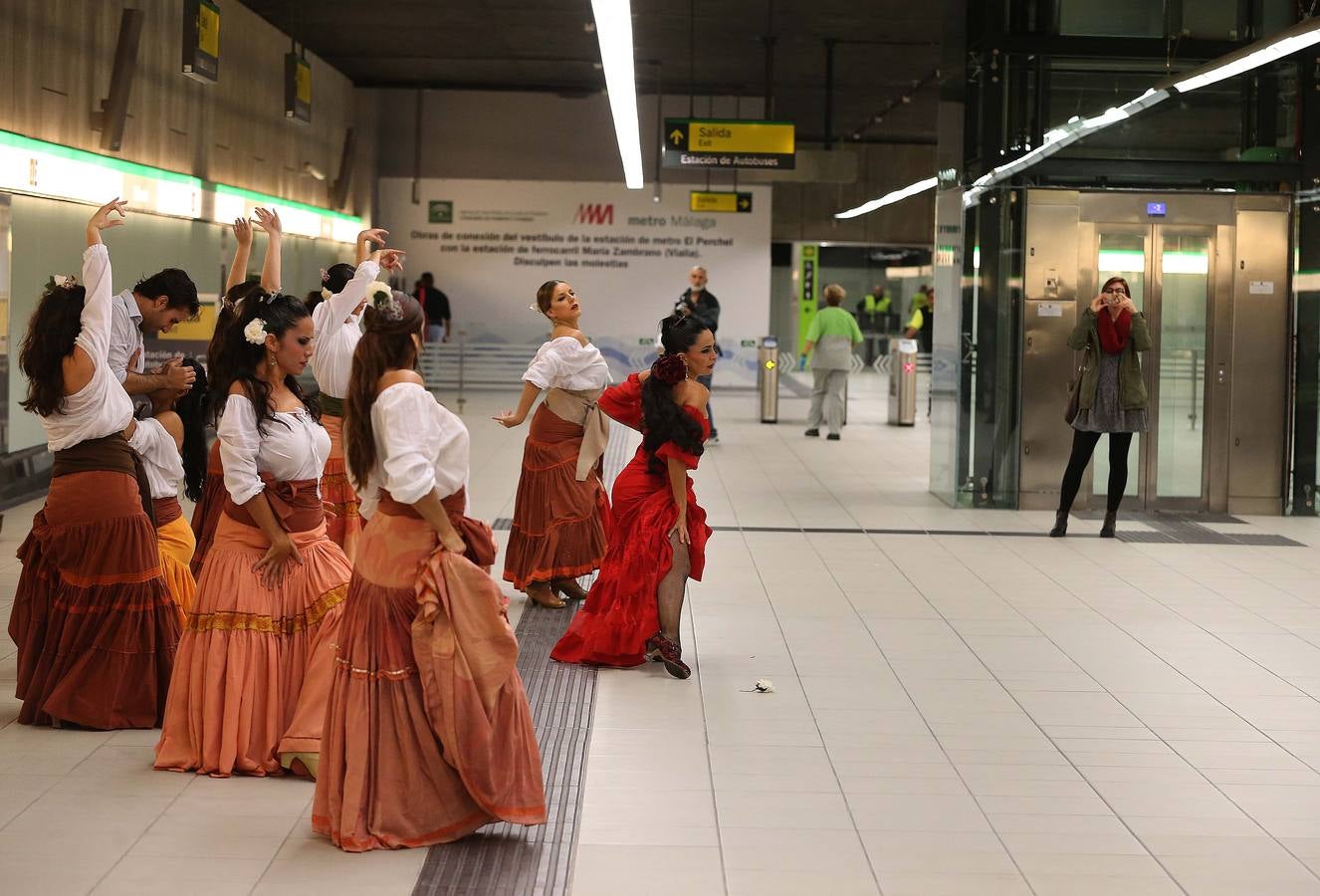 Flamenco en el Metro