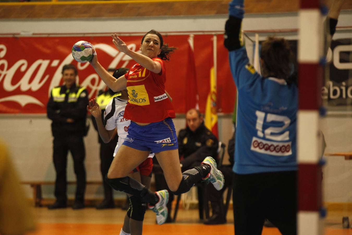 Balonmano: España-Túnez, en imágenes