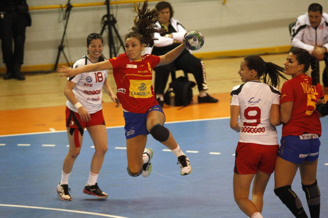 Balonmano: España-Túnez, en imágenes
