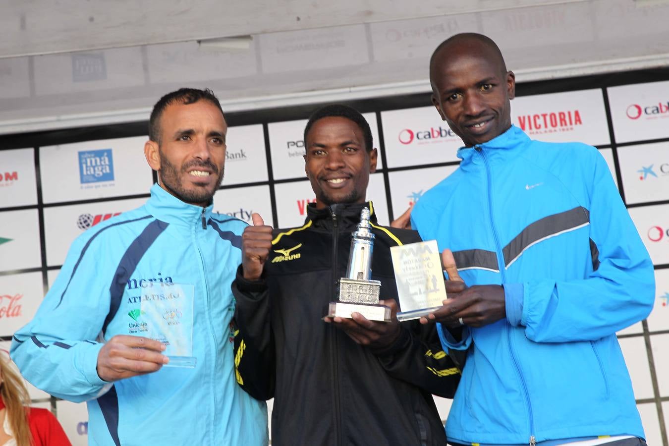 Entrega de premios del V Maratón Cabberty Málaga