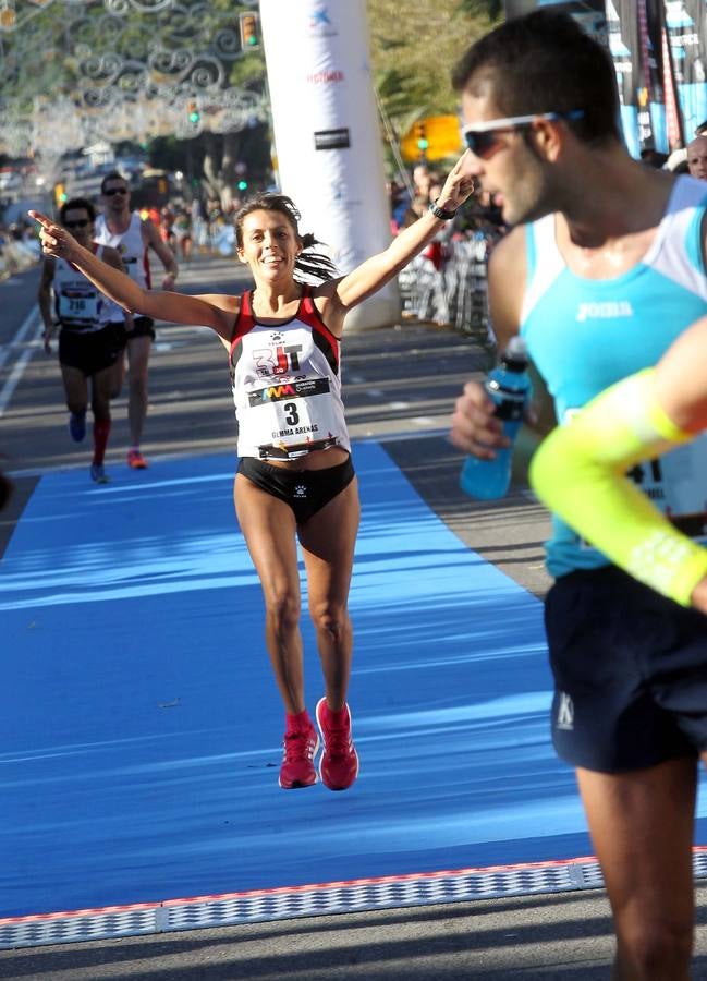 La llegada del V Maratón de Málaga (II)