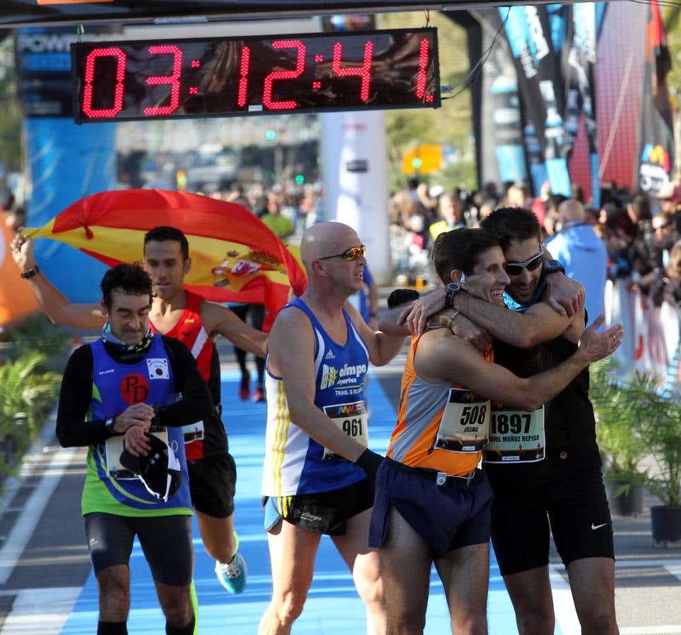 La llegada del V Maratón de Málaga (II)