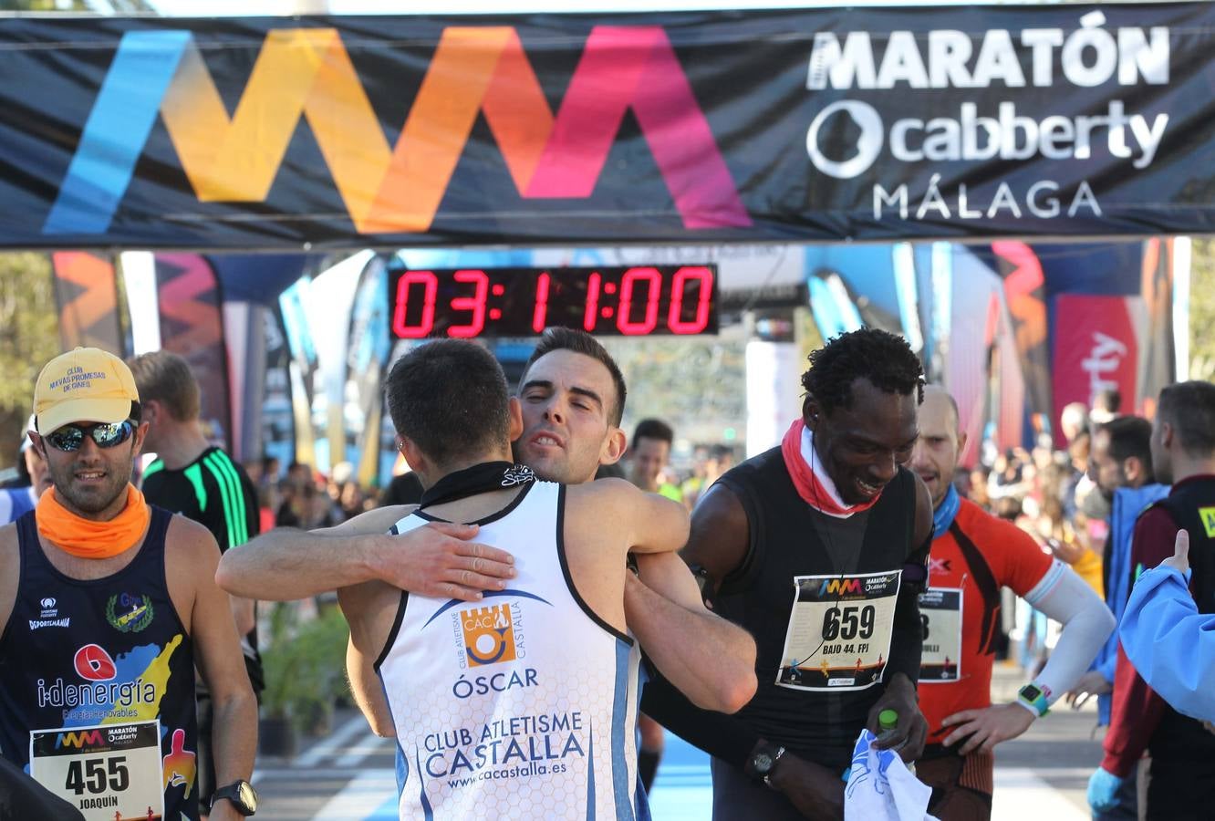 La llegada del V Maratón de Málaga (II)