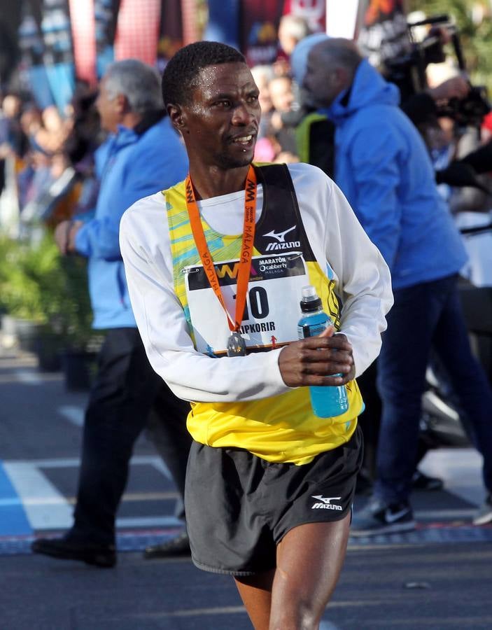 La llegada del V Maratón de Málaga