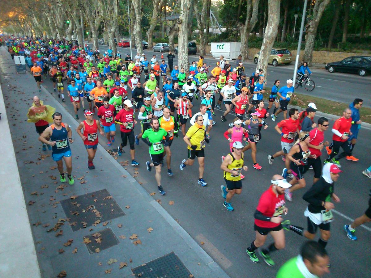 Primeras imágenes desde el Maratón Cabberty de Málaga