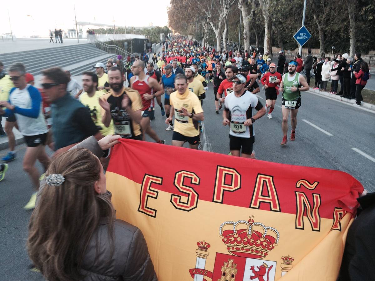 Primeras imágenes desde el Maratón Cabberty de Málaga