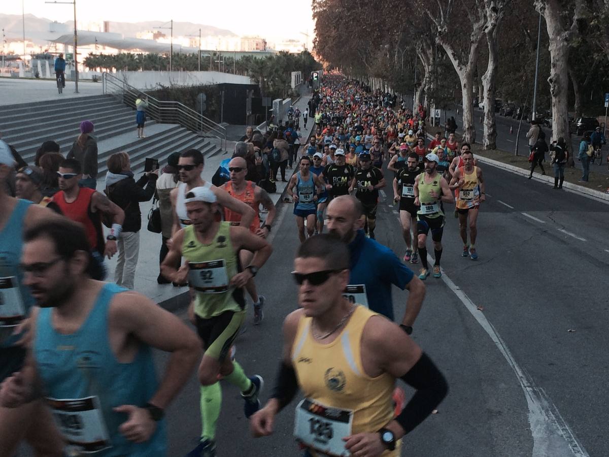 Primeras imágenes desde el Maratón Cabberty de Málaga